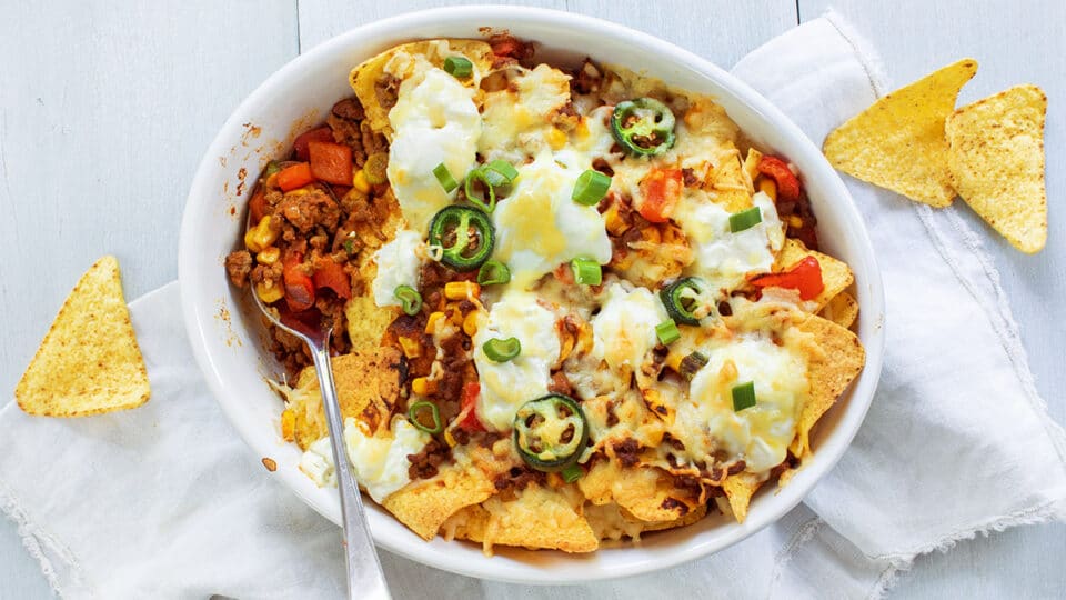 Nachos-met-gehakt