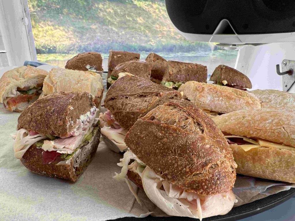luxe belegde baguettes