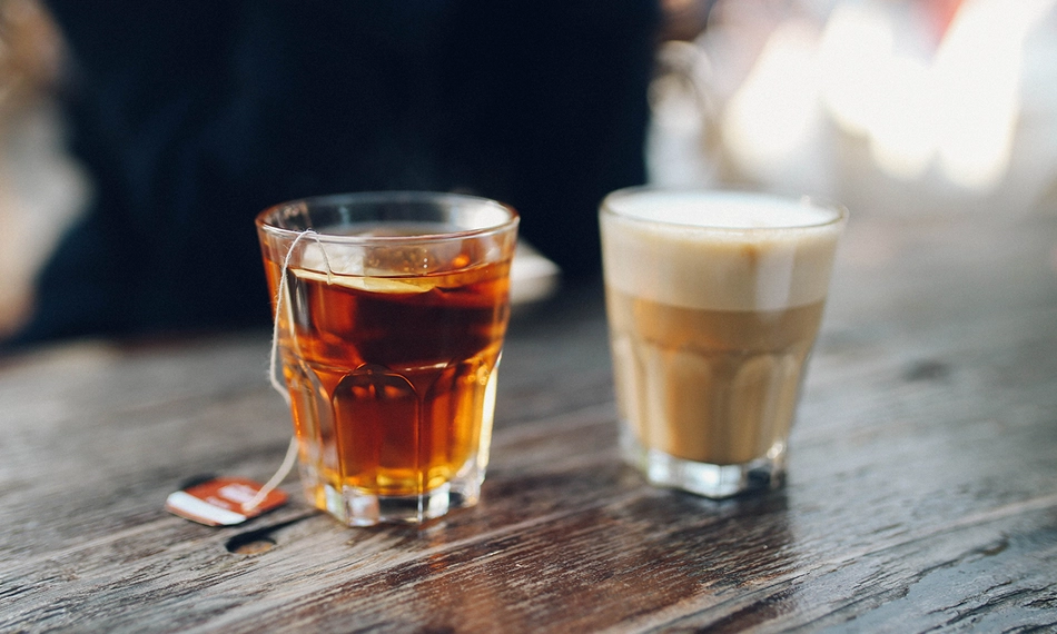 koffie thee aan boord